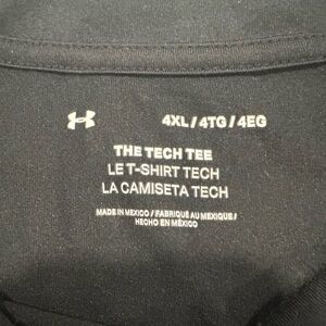 Under Armour Black Tech Tee - Short Sleeve